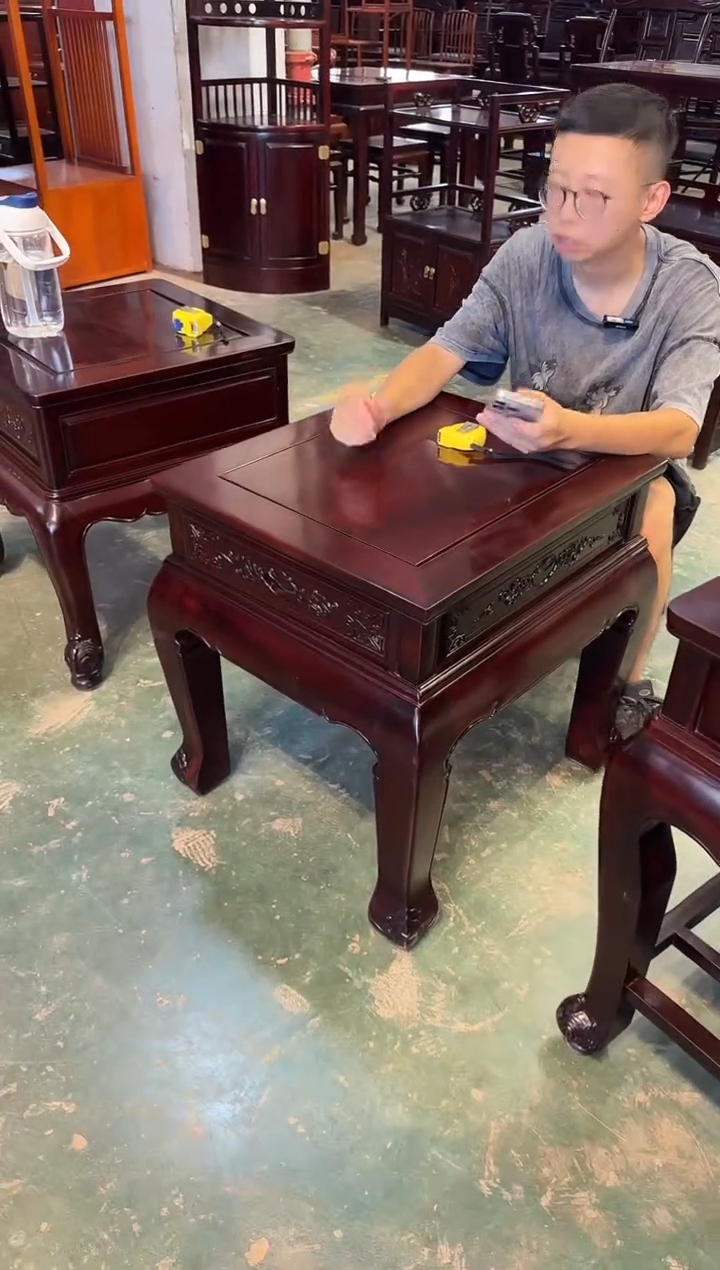 黑酸枝木类成套家具J66