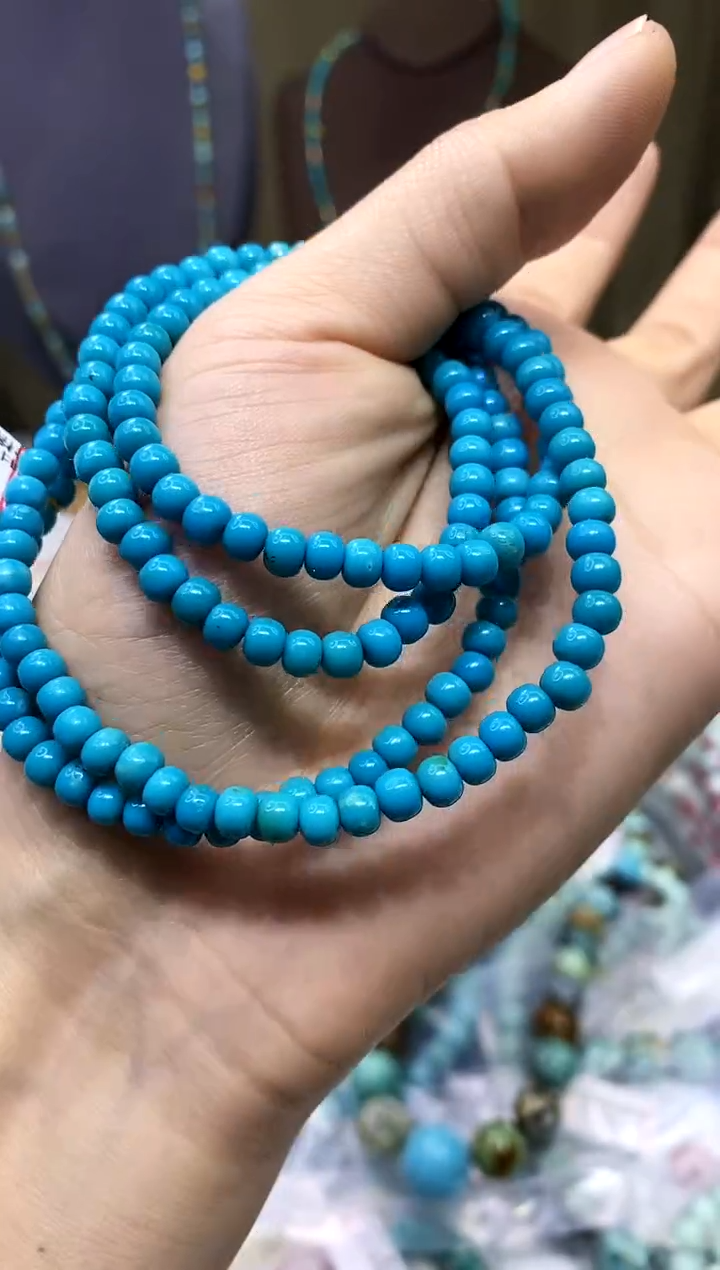 【闪购商品】绿松石未镶嵌项链680