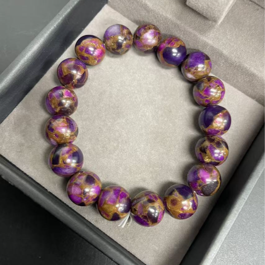 【小杰推荐】紫俱来圆珠手链（多样性发其一）3056