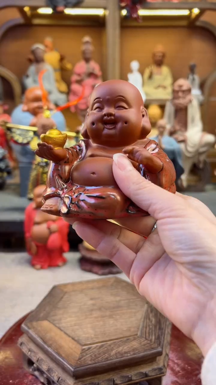 【闪购商品】紫砂茶宠器闵茶宠摆件