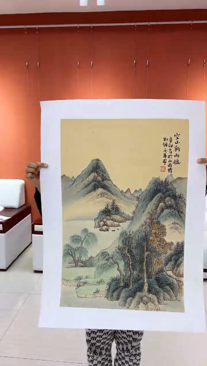 【闪购商品】国画郑乐华绘画手绘作品13-10