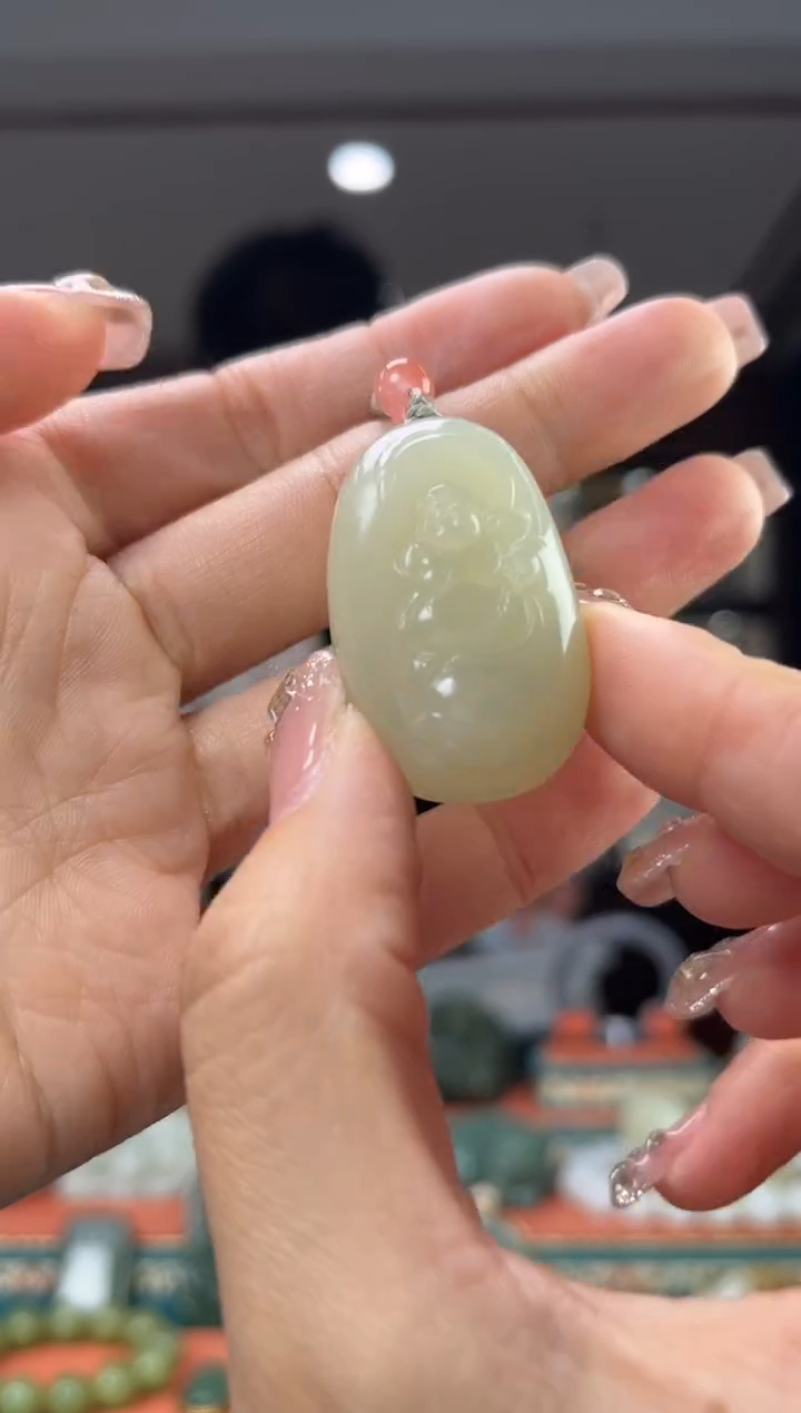 【闪购商品】和田玉颈饰未镶嵌佩佩