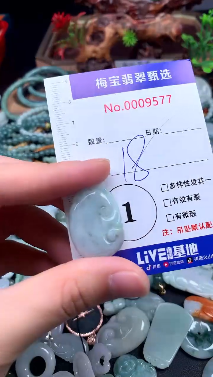 颈饰未镶嵌翡翠早18