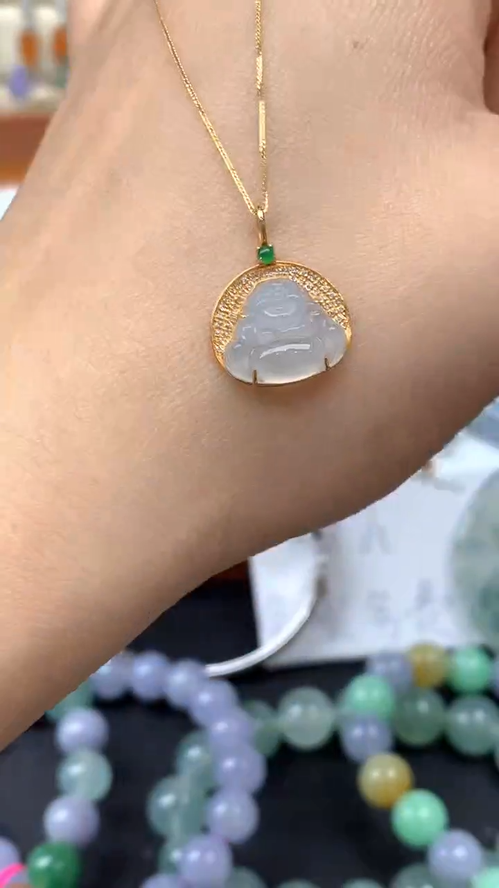 【闪购商品】翡翠颈饰未镶嵌389-天然翡翠