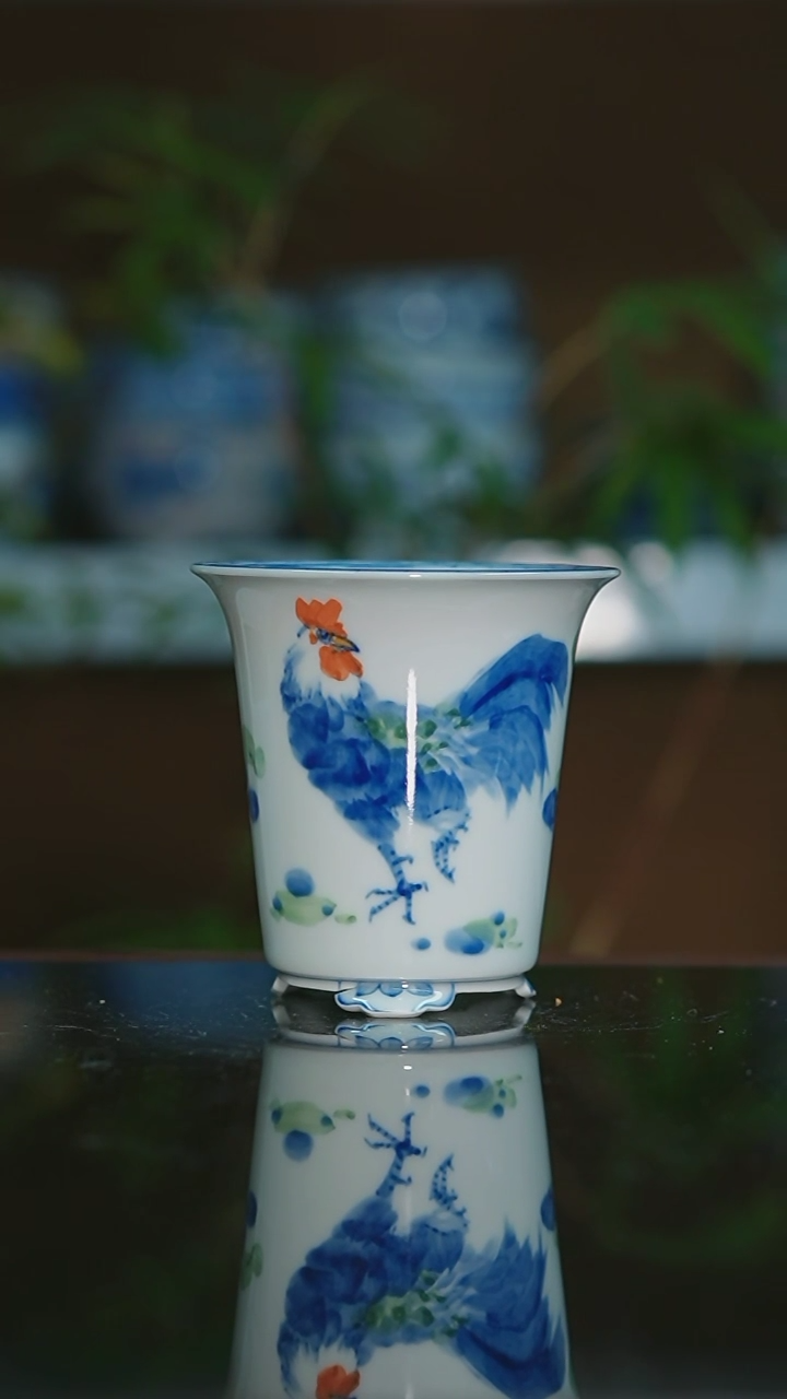 【闪购商品】手绘陶瓷内口7高9深