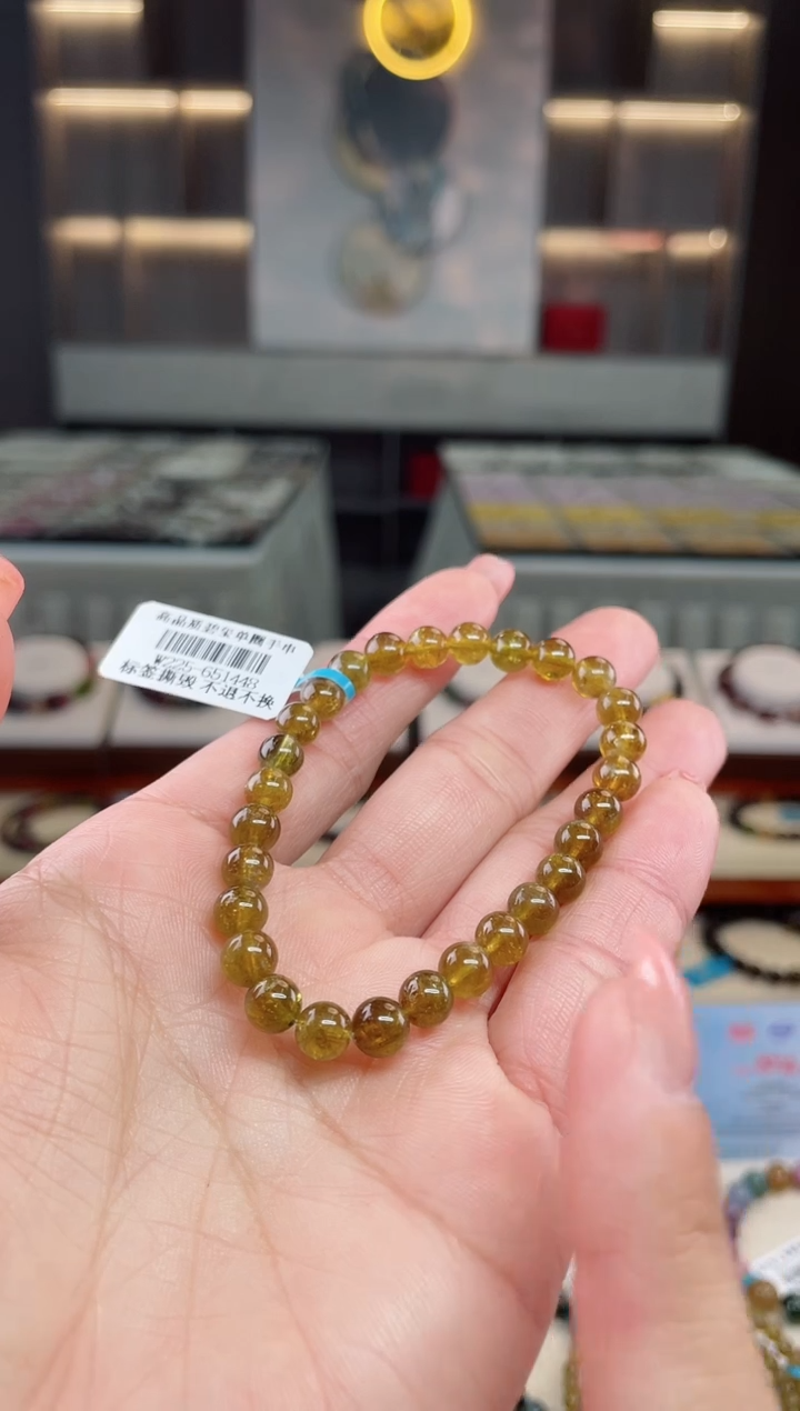 【闪购商品】碧玺单圈手串未镶嵌（多样性发一条）T