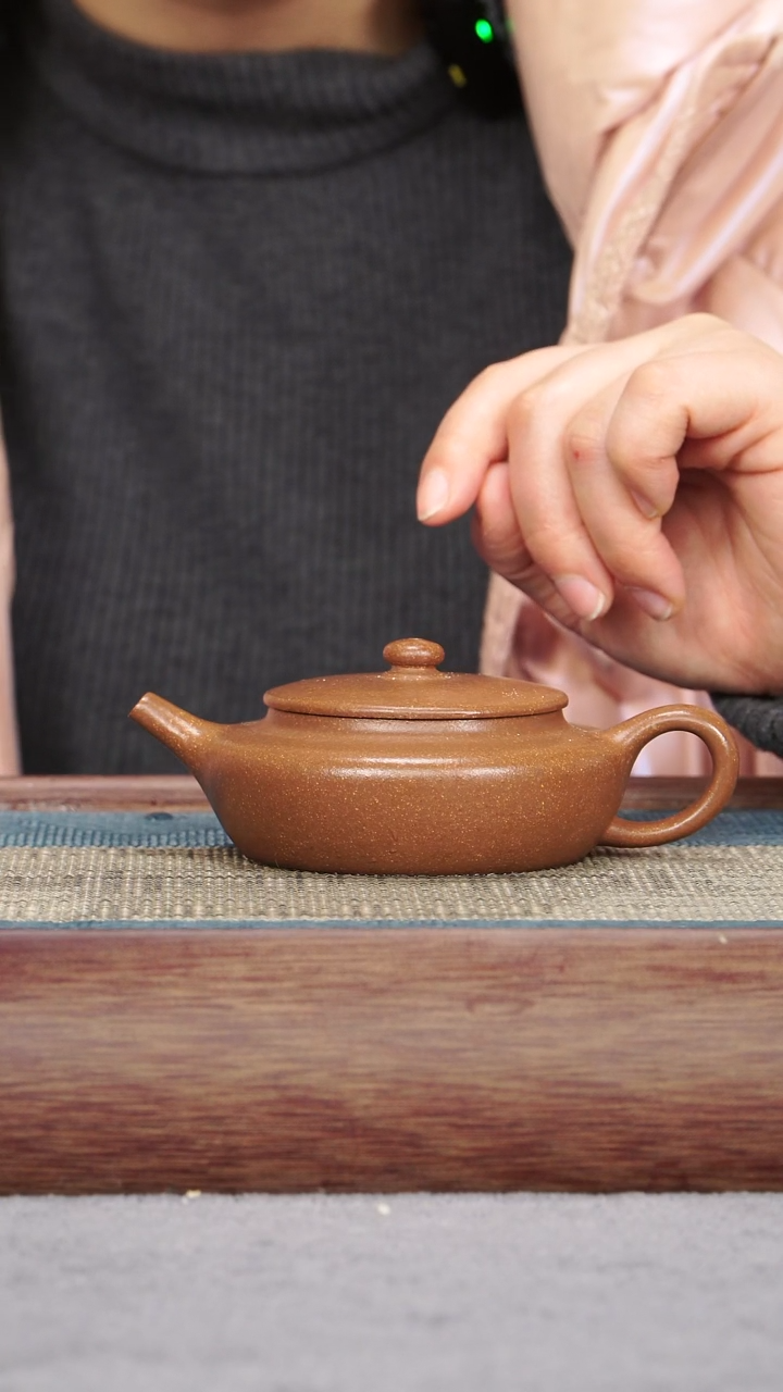 【闪购商品】紫砂茶壶段泥 扁晨