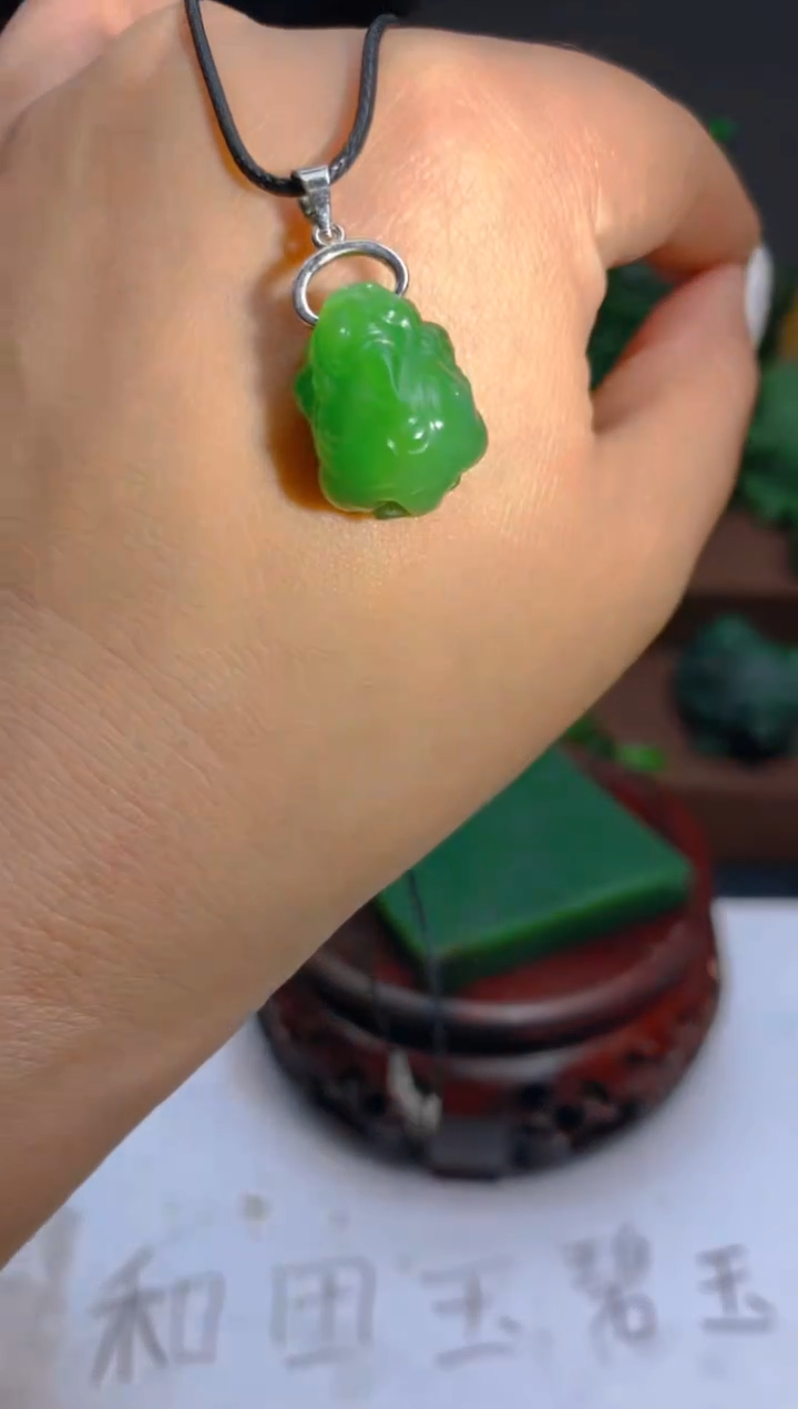 【闪购商品】和田玉（碧玉）珠宝半成品未镶嵌1
