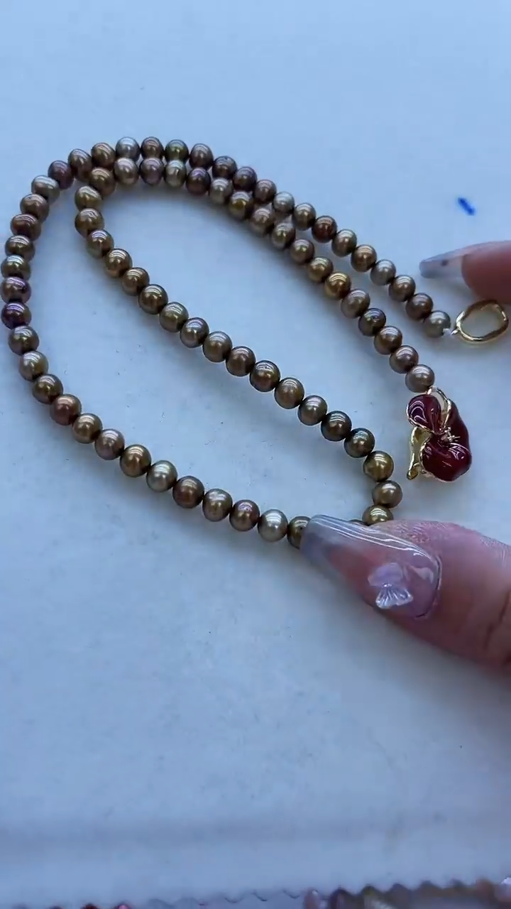 【闪购商品】淡水珍珠项链未镶嵌653