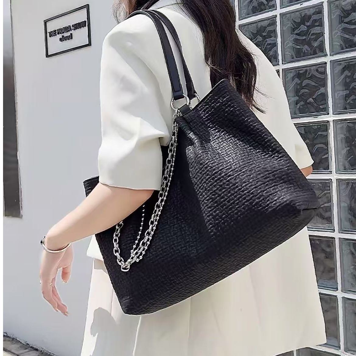 【编号001-100】2025新款女士单肩包可DIY