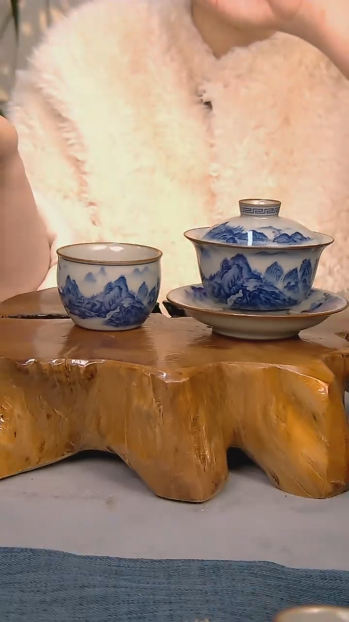 【闪购商品】简装家用款2件套 陶瓷家用茶具系列