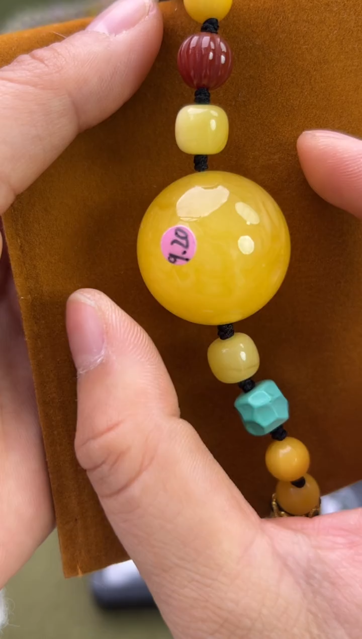 裸石琥珀未镶嵌琥珀蜜蜡吊坠