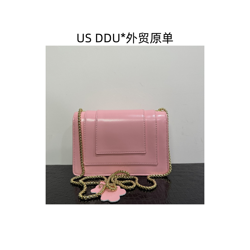 A151 粉色蛇头链条包单肩斜挎包F8053/F012