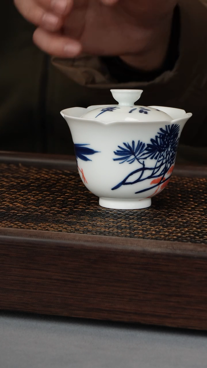 【闪购商品】青花瓷盖碗（432号）