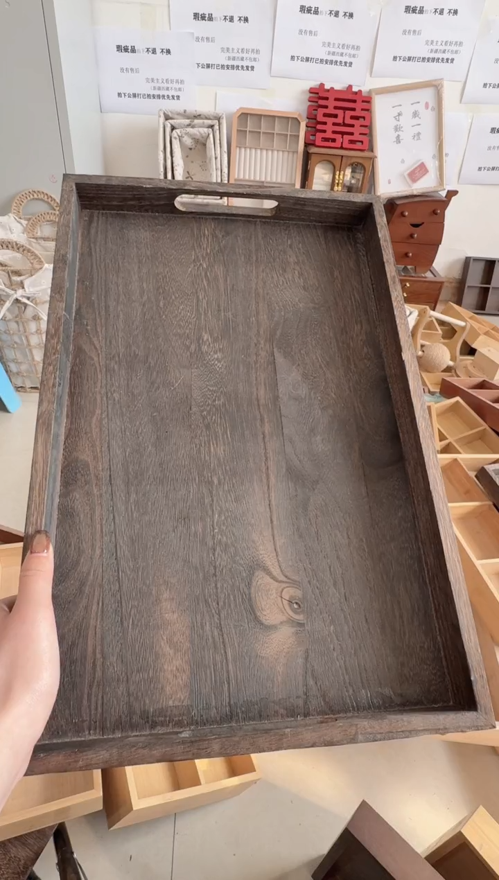 桐木大托盘微瑕拍下不退不换
