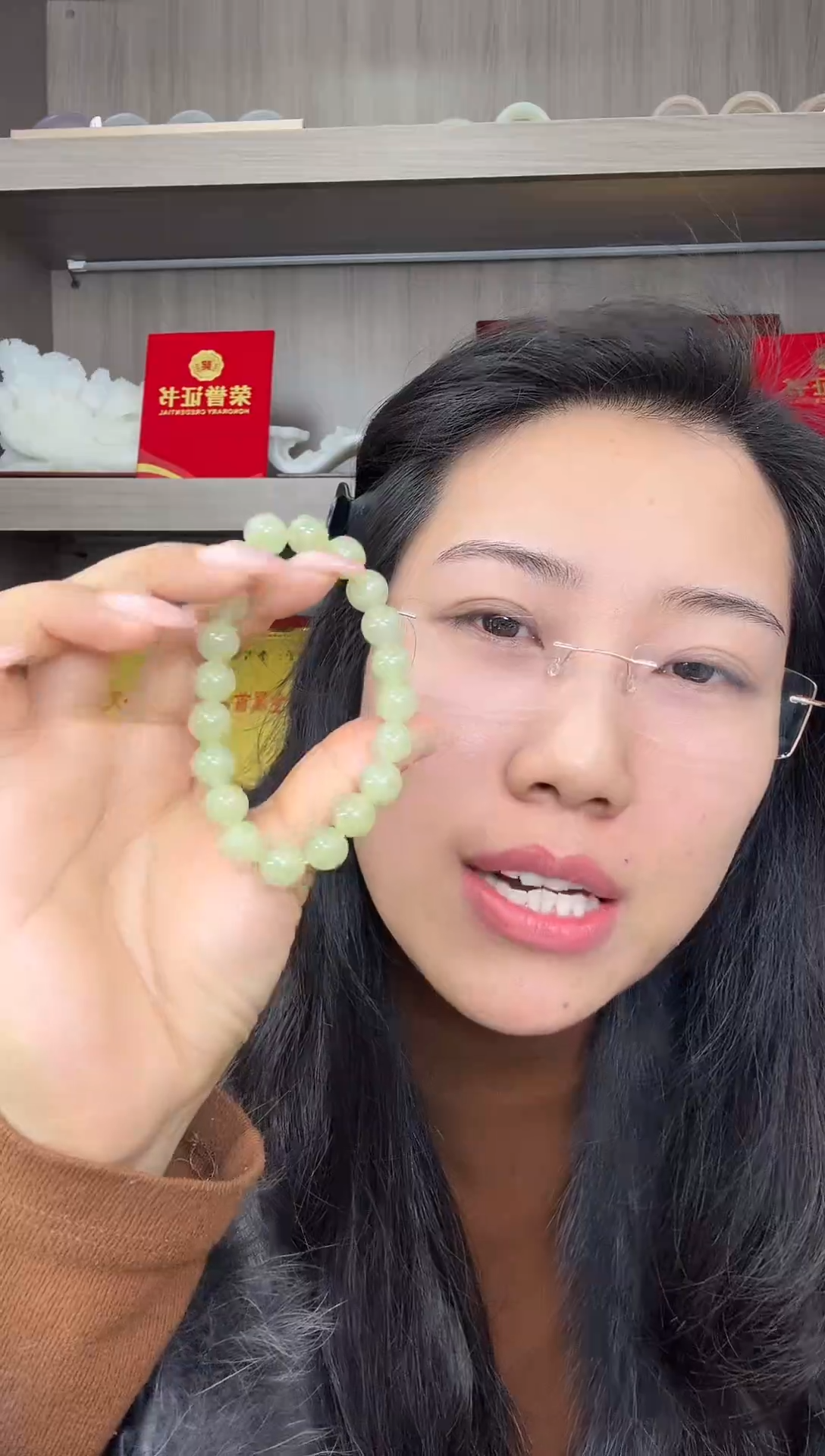 未镶嵌手串和田玉若羌黄口料手串 产地新疆 有运费险 特别油润细