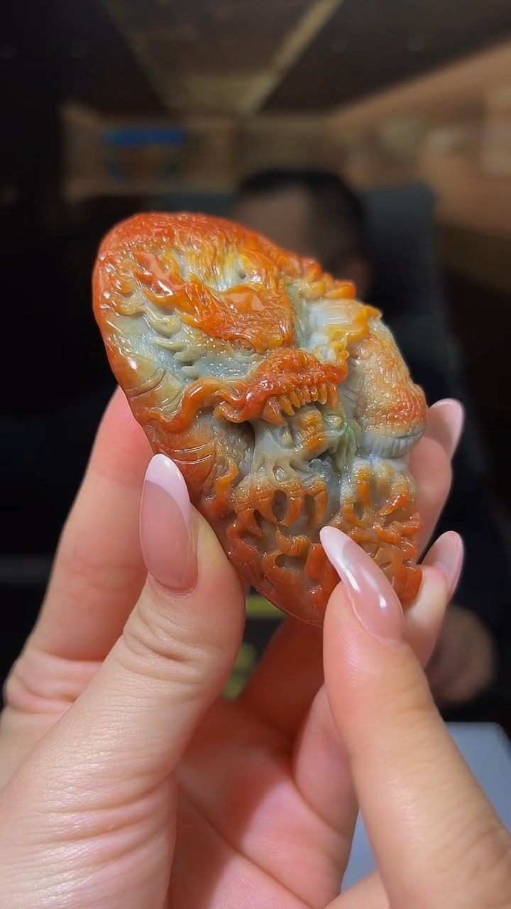 未镶嵌定制翡翠43/1203/Y/龙