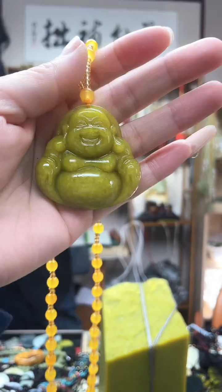 未镶嵌岫玉吊坠多样性发货拍一发一