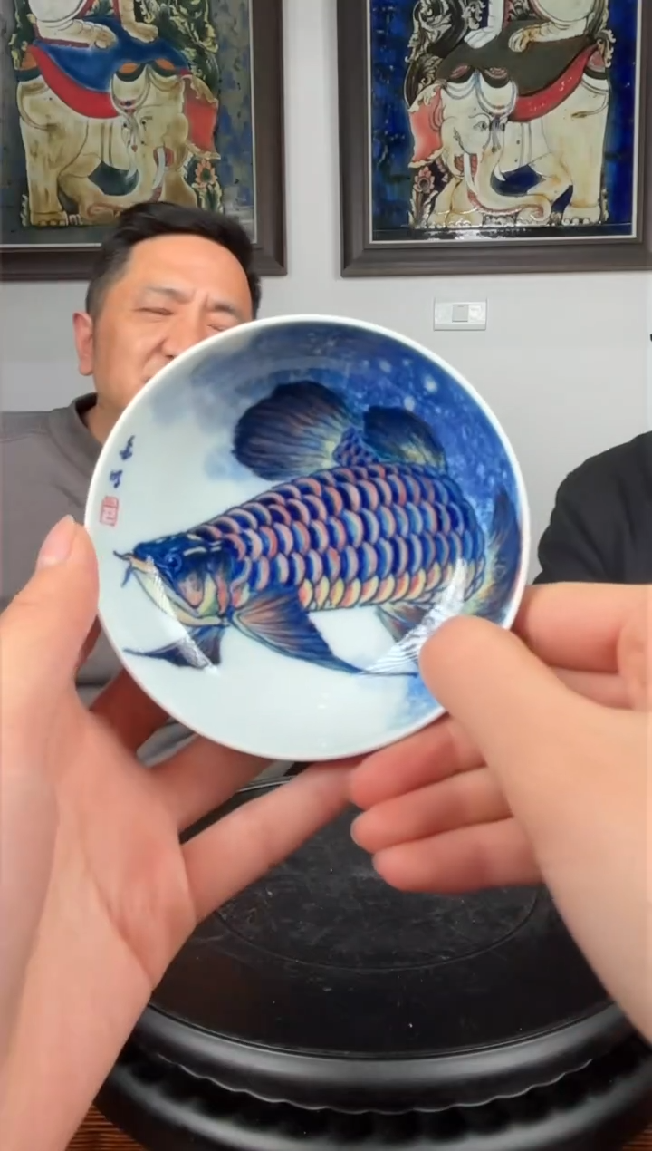 【闪购商品】杯子B18【人间瓷画】《刘金明》