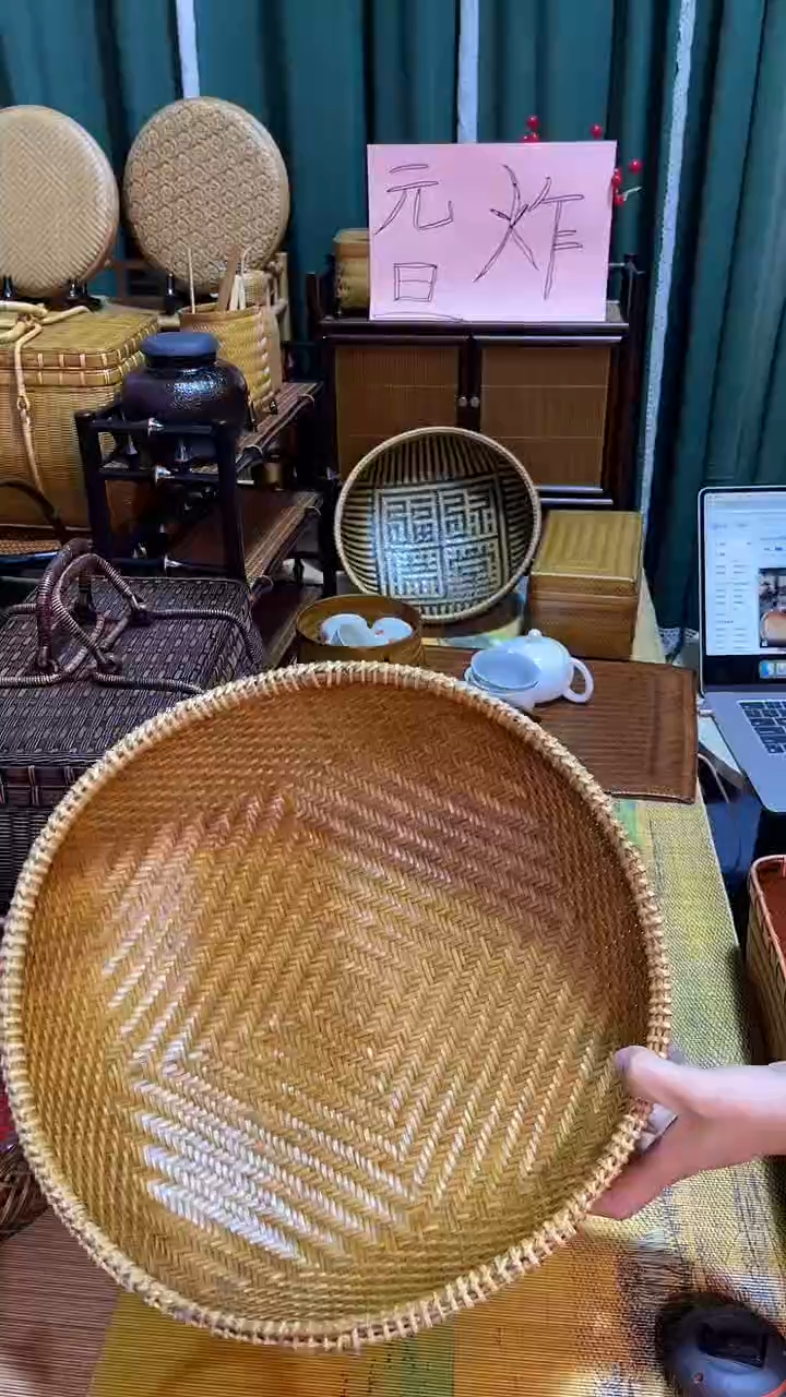 竹编工艺品茶道零配