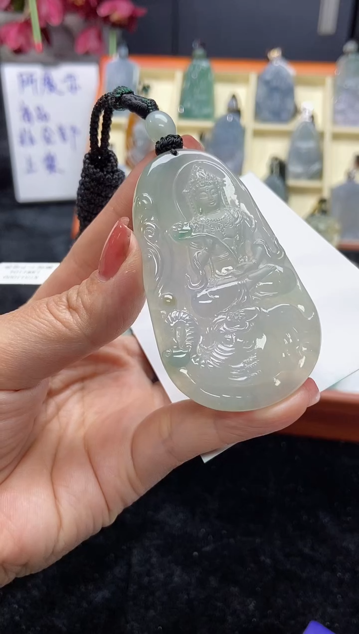 【闪购商品】翡翠颈饰未镶嵌缅甸天然翡翠