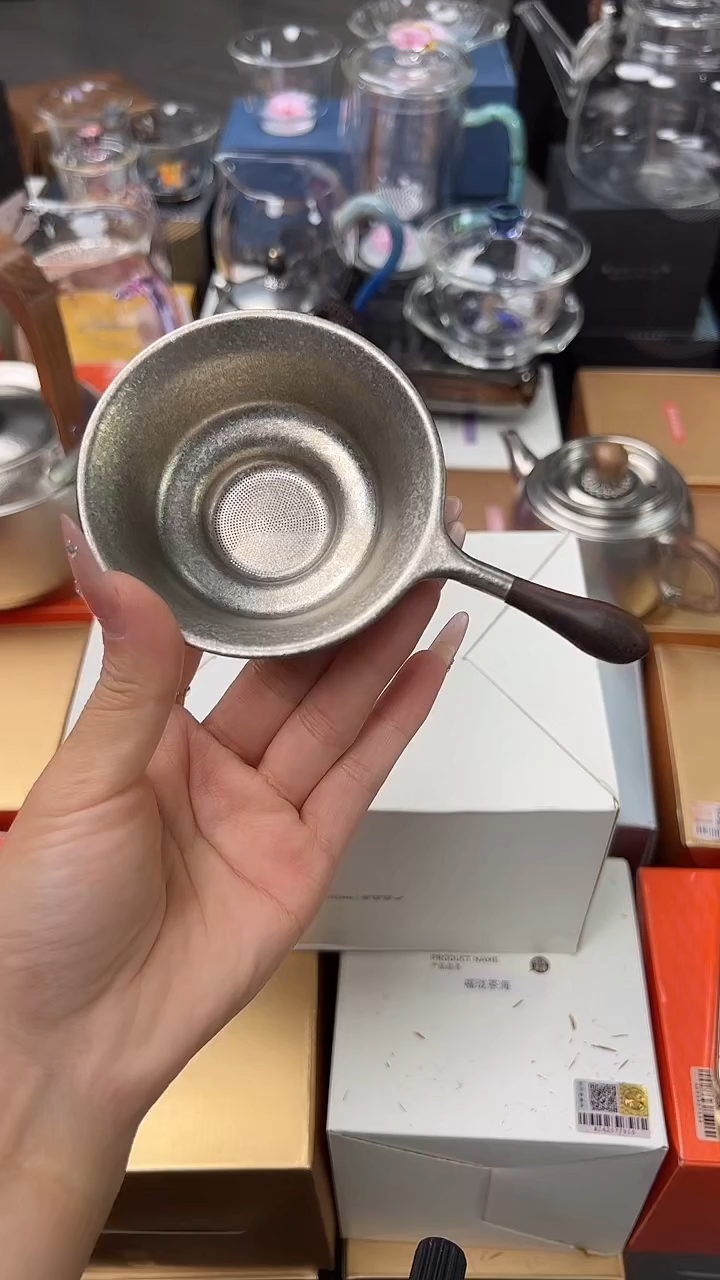@@纯钛钛一体茶漏