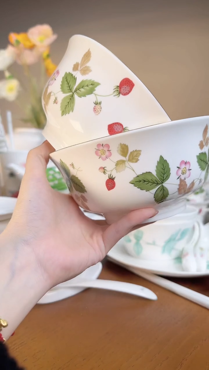 【闪购商品】高骨瓷面碗2个装  高骨瓷面碗2个装