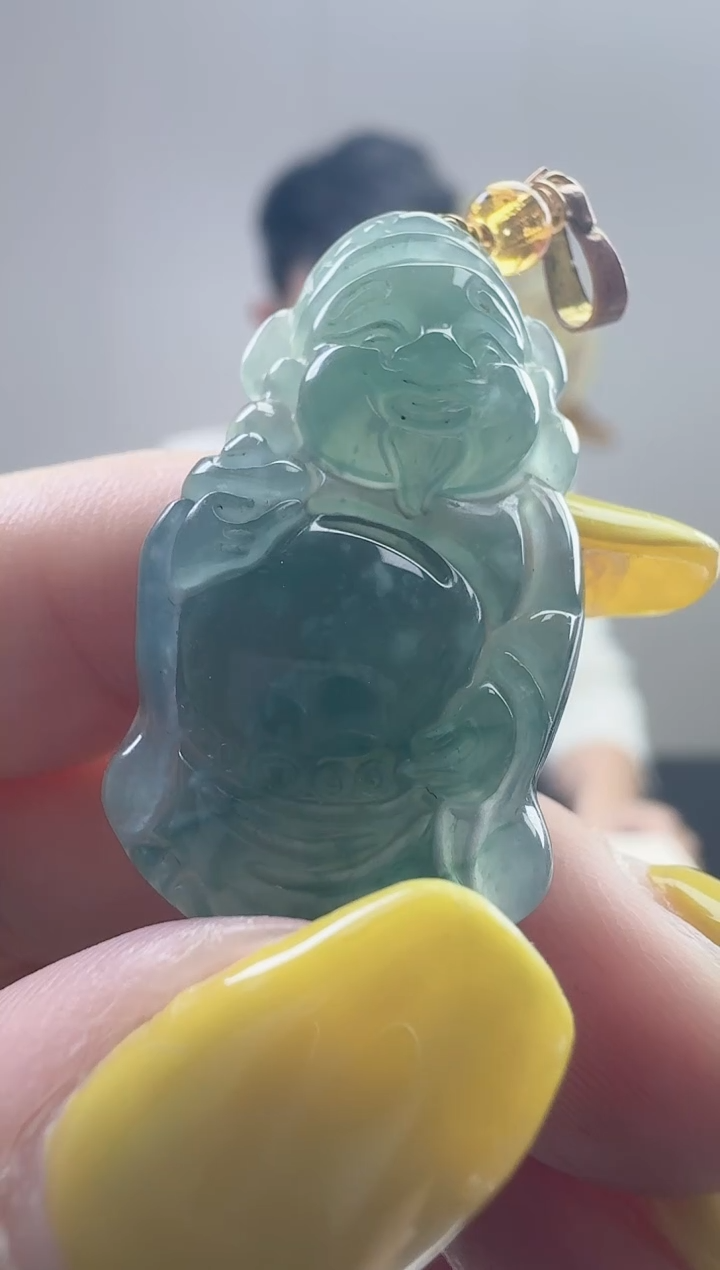 颈饰未镶嵌翡翠天然A货翡翠  多样性随机发其一