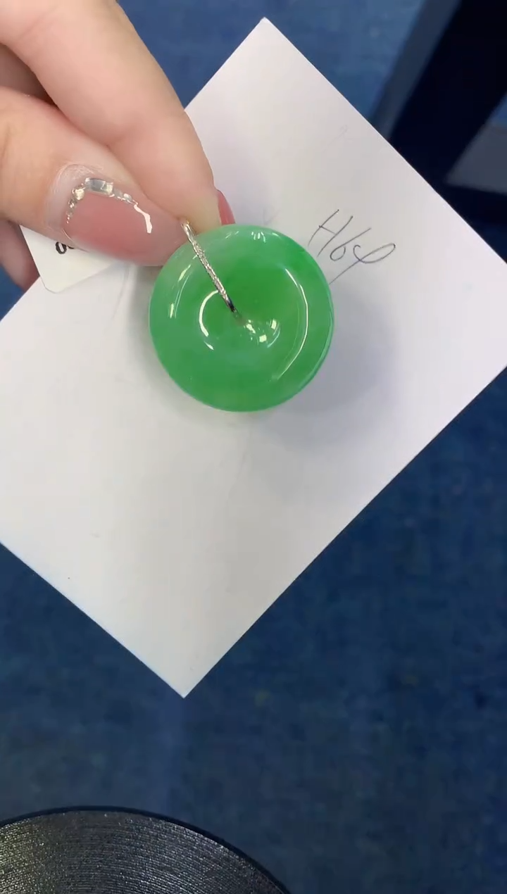 【闪购商品】翡翠颈饰18K金镶嵌000000000