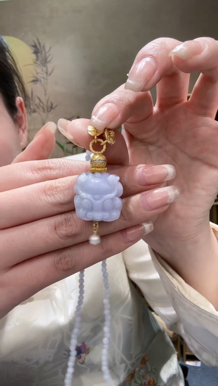 【闪购商品】翡翠耳饰未镶嵌吊坠