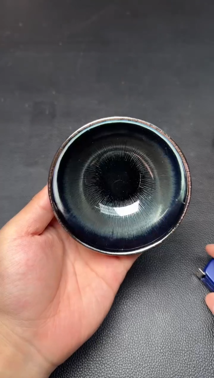 茶盏白丁瓷坊银丝水芽56