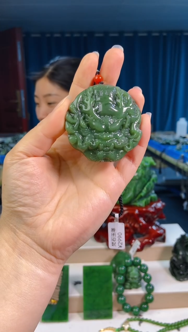【闪购商品】和田玉挂件未镶嵌1