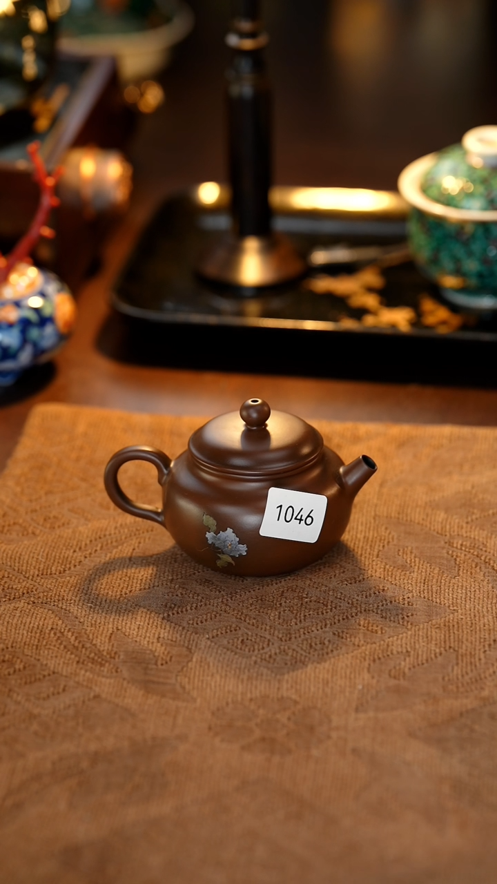 【闪购商品】雲梦茶器紫陶小壶1046