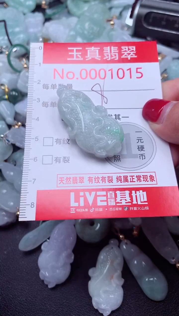 颈饰未镶嵌翡翠1015