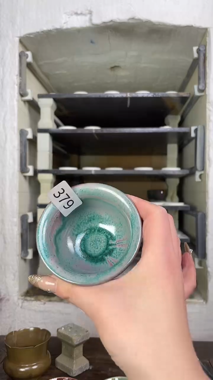 【闪购商品】摆件钧瓷手工茶器窑变