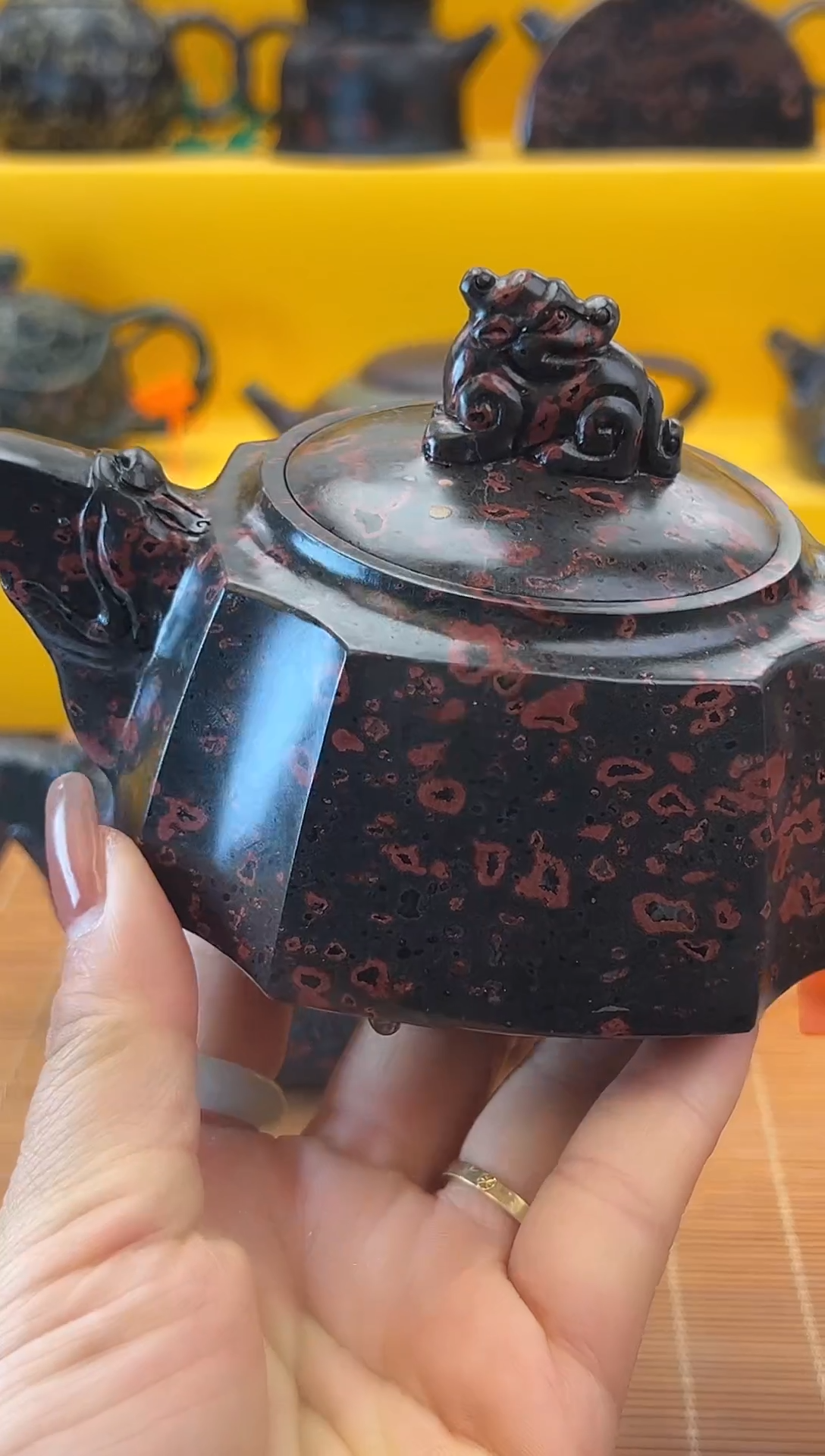 【闪购商品】遇壶堂安山玉高抛龙尊