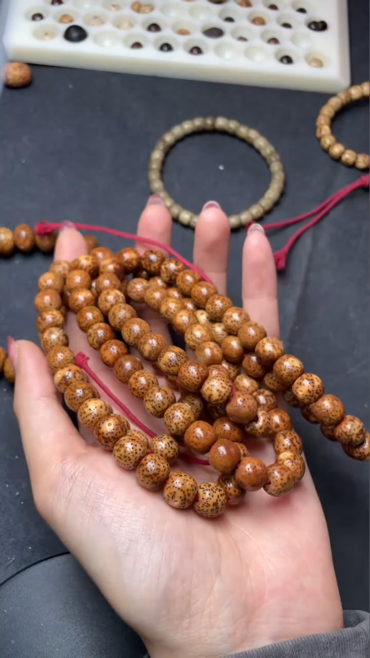 【闪购商品】星月菩提吊坠精选级浅珀桶珠10*9长串