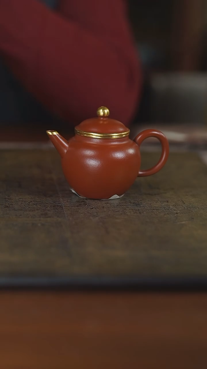 【闪购商品】杯弥云斋包金鹿鸣壶