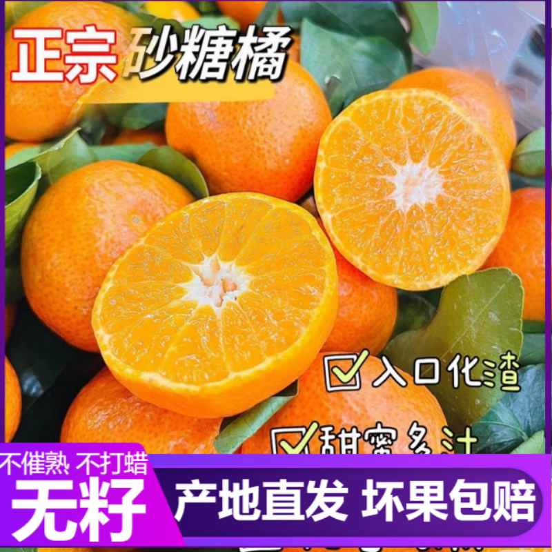 砂糖橘新鲜水果正宗高山细嫩多汁孕妇适用维C