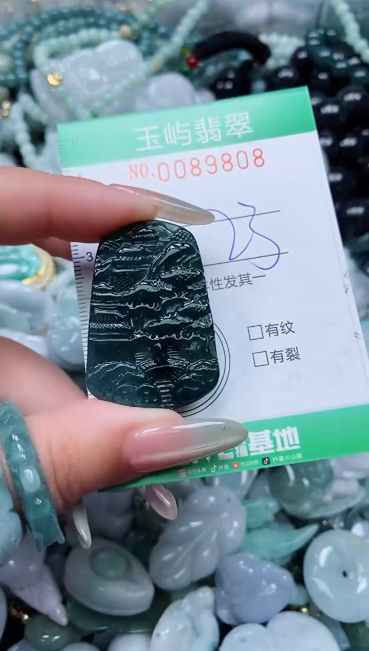 【闪购商品】翡翠颈饰未镶嵌闪购0089808