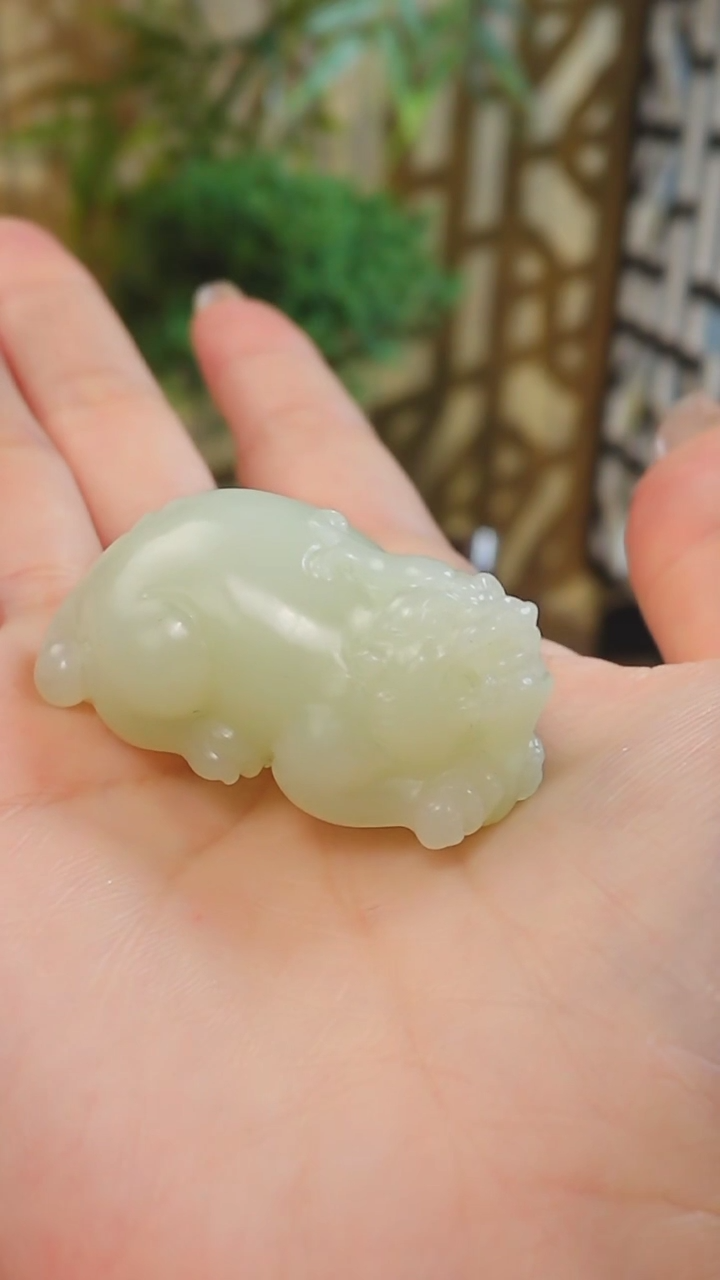 【闪购商品】和田玉吊坠(不含链)未镶嵌巴沙料貔貅