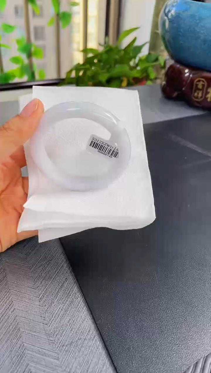 未镶嵌手镯翡翠028-53.5