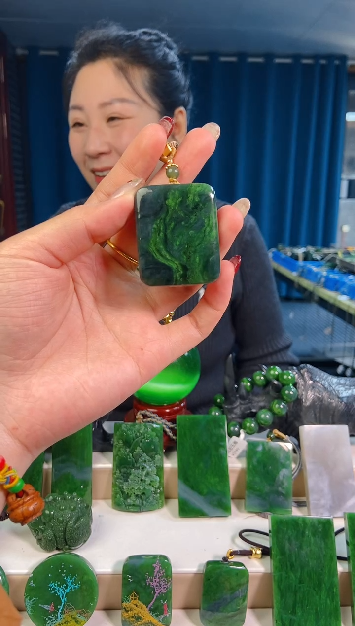 【闪购商品】和田玉挂件未镶嵌1