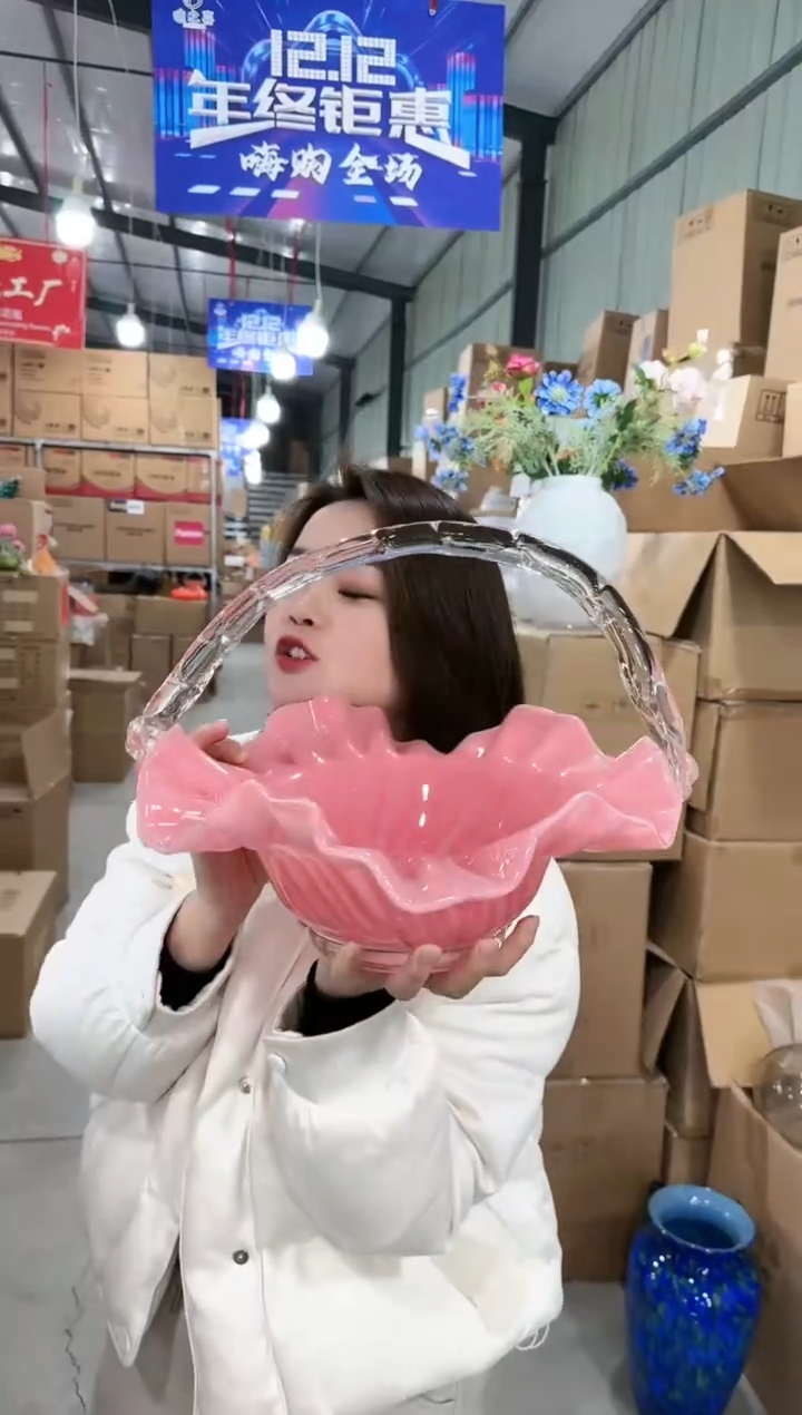 【闪购商品】无铅玻璃YOYO-花器-39早