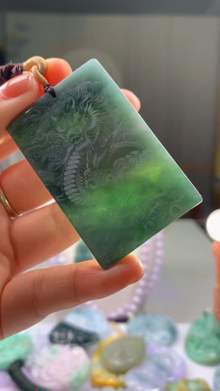 未镶嵌挂件翡翠天然翡翠珠宝51