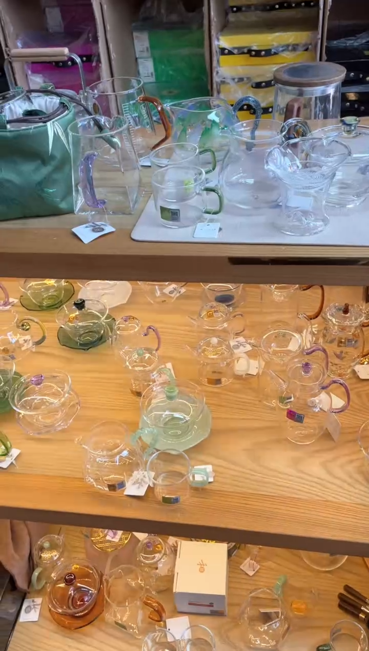 新***兰浮莲茶海/迷翠+沁莲盖碗/迷翠+观山滤网+清禾杯湖绿/一对