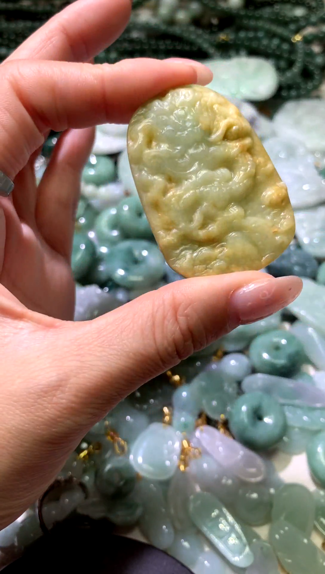 吊坠(不含链)未镶嵌翡翠1