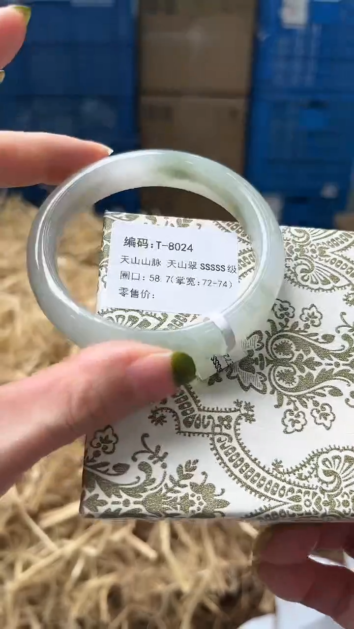 未镶嵌手镯石英质玉T8024