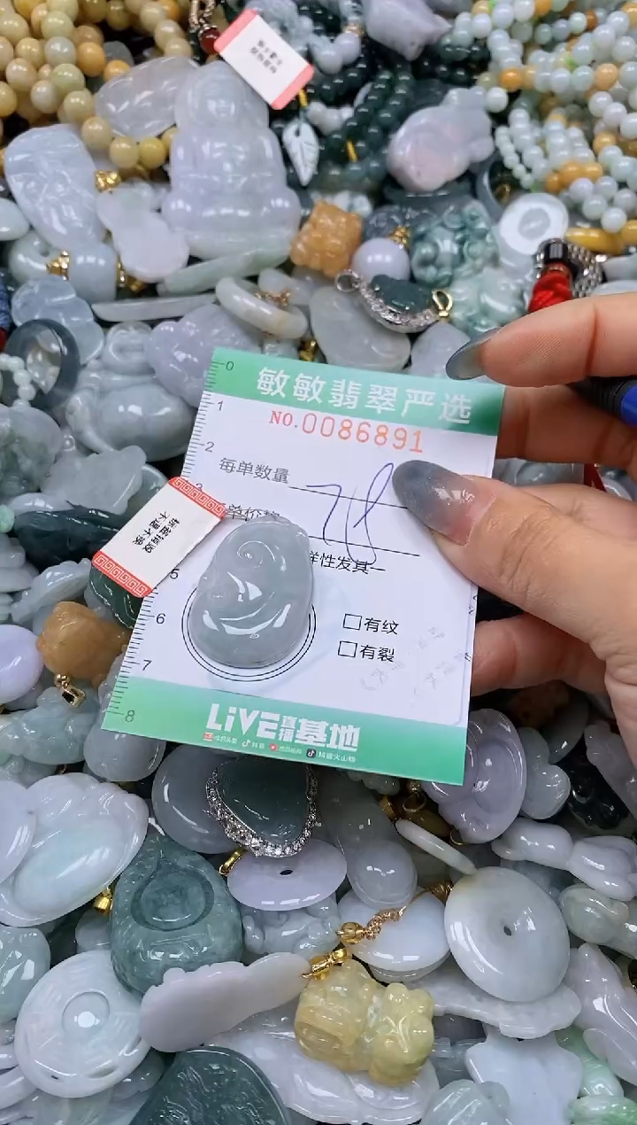 【闪购商品】翡翠颈饰未镶嵌闪购0086891