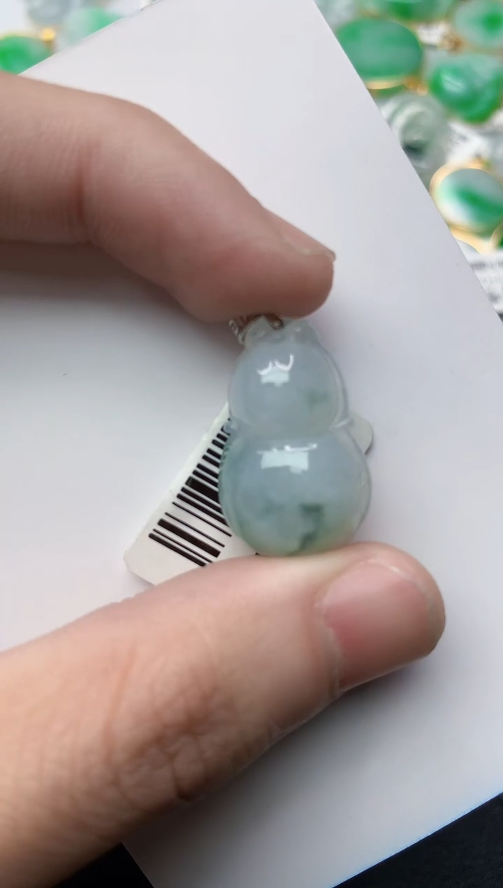 【闪购商品】翡翠颈饰18K金镶嵌1...........